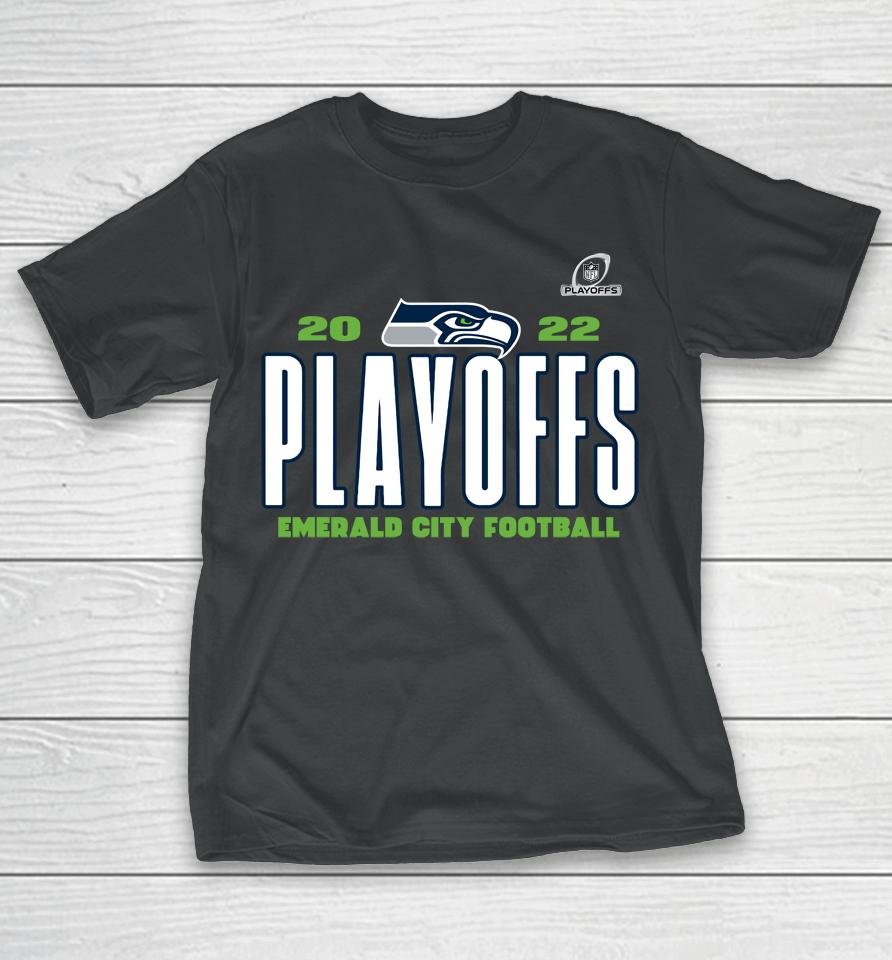 Seattle Seahawks Fanatics Branded 2022 Nfl Playoffs Our Time T-Shirt
