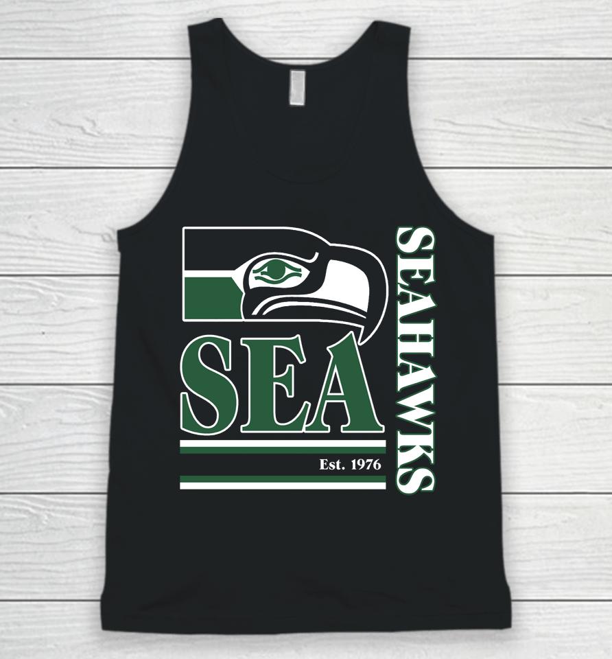Seattle Seahawks Fanatics Branded Wordmark Logo Unisex Tank Top
