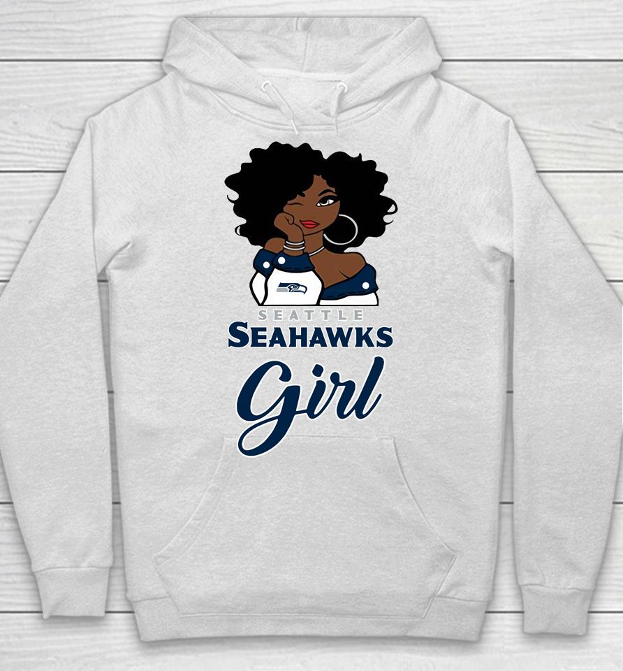 Seattle Seahawks Girl Nfl Hoodie