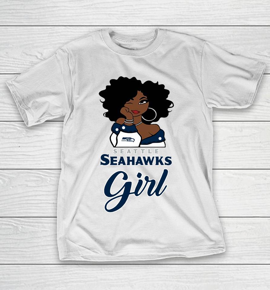 Seattle Seahawks Girl Nfl T-Shirt