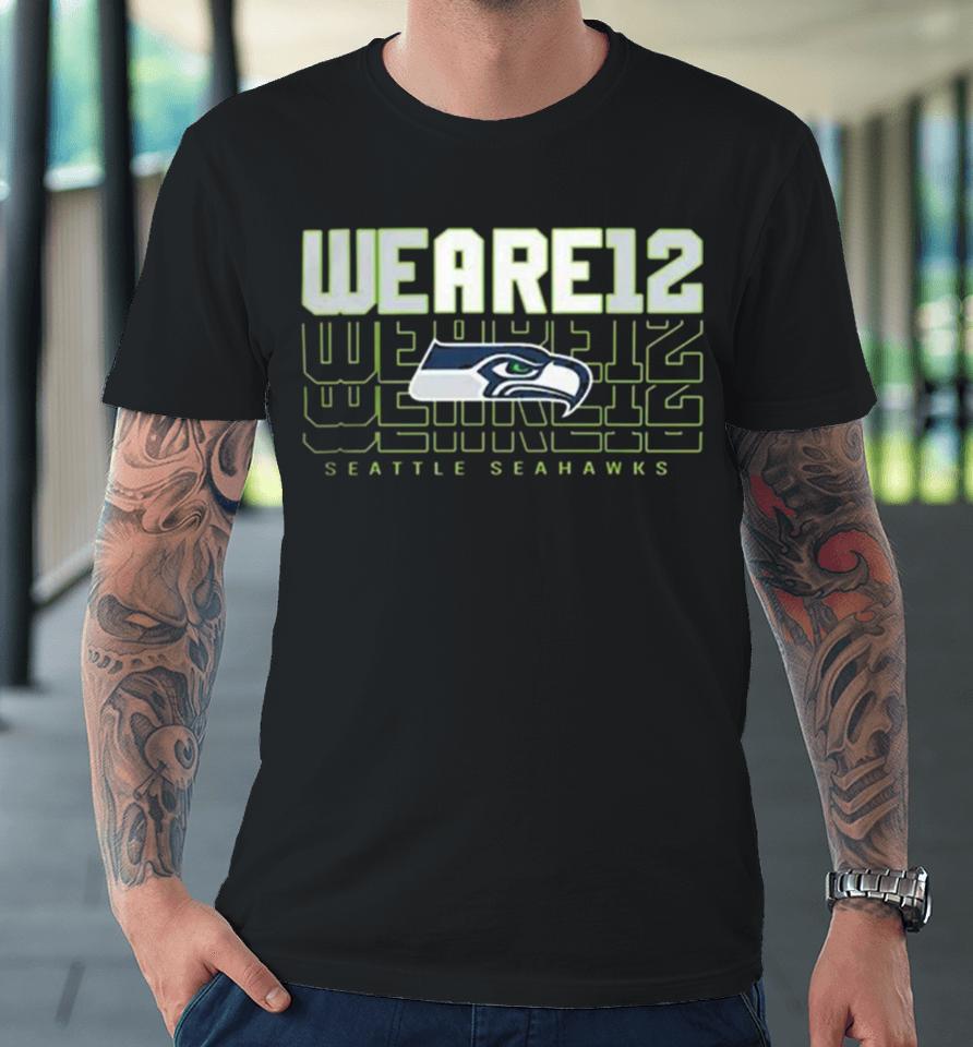 Seattle Seahawks Hometown Grafik We Are 12 Premium T-Shirt