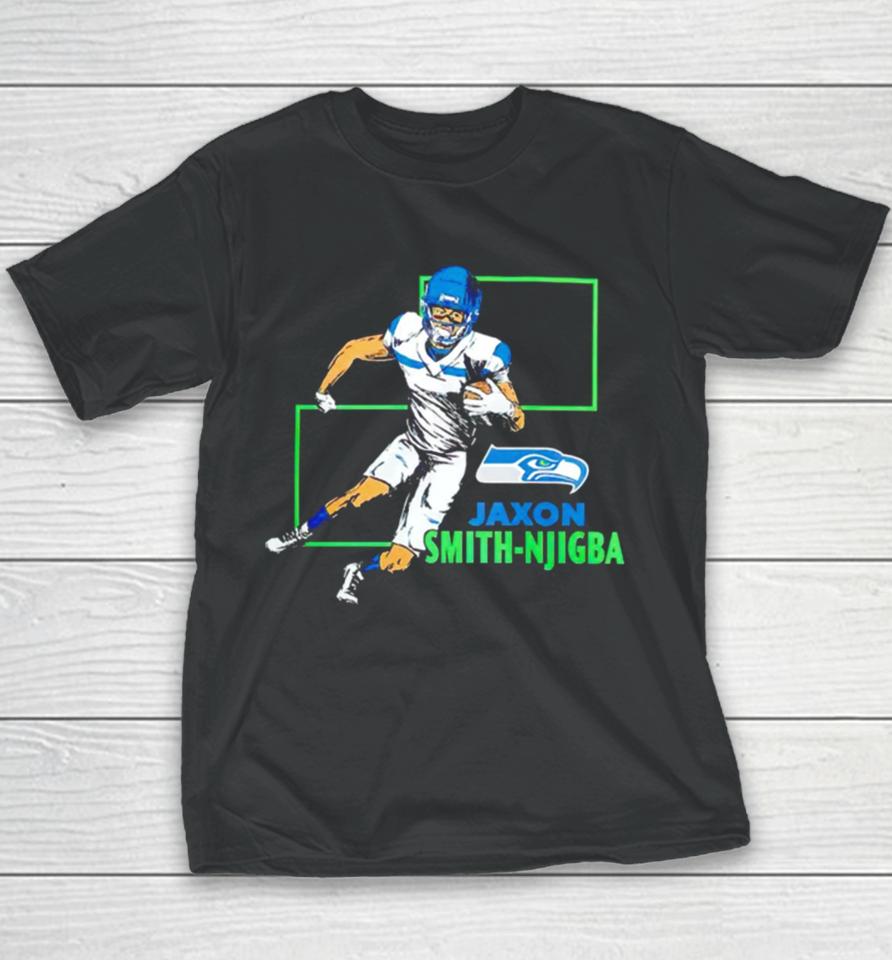 Seattle Seahawks Jaxon Smith Njigba Vintage Youth T-Shirt