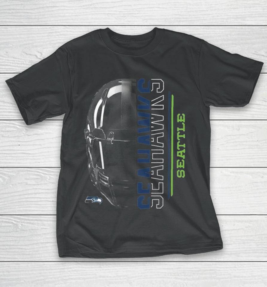 Seattle Seahawks Starter Half Helmet Logo 2024 T-Shirt
