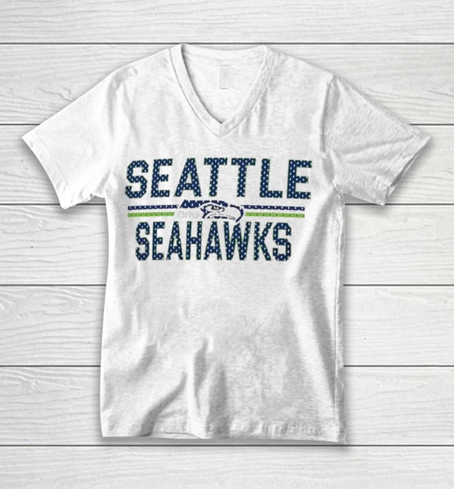 Seattle Seahawks Starter Mesh Team Graphic 2024 Unisex V-Neck T-Shirt