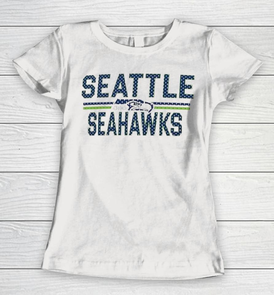 Seattle Seahawks Starter Mesh Team Graphic 2024 Women T-Shirt