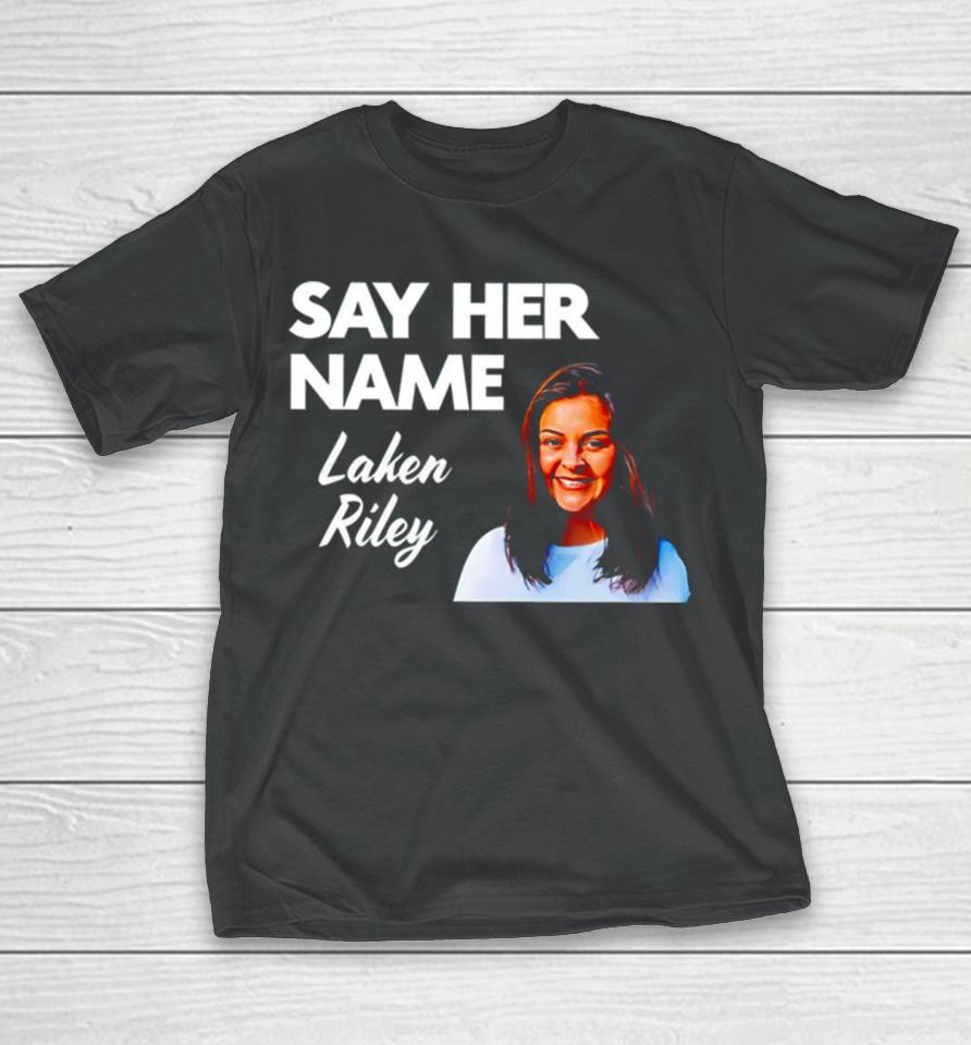 Sebastian Gorka Say Her Name Laken Riley T-Shirt