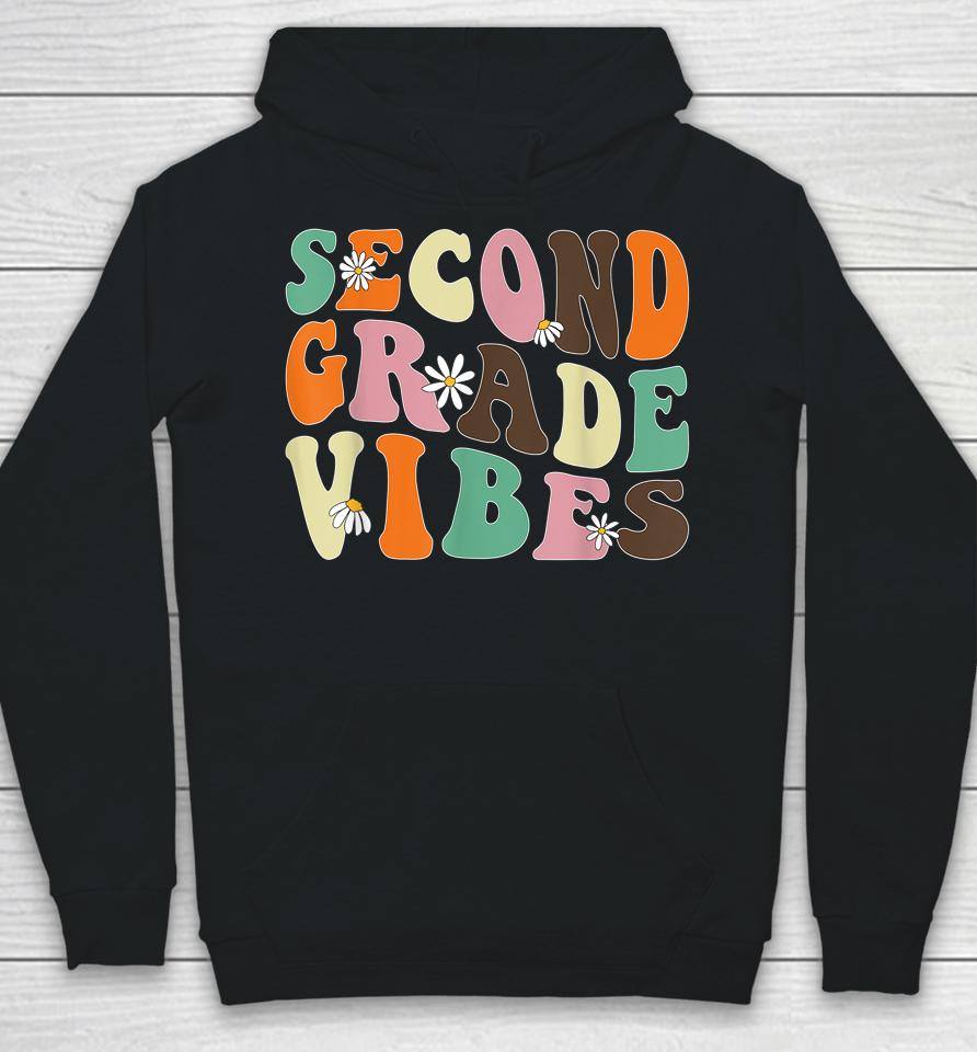Second Grade Vibes 2Nd Grade Team Teacher Student School Hoodie