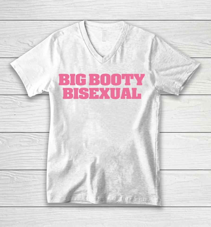 Self Proclaimed Big Booty Bisexual Unisex V-Neck T-Shirt
