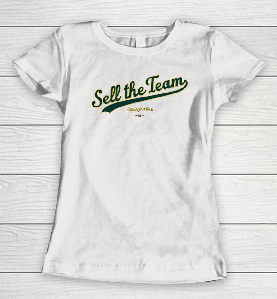 Sell The Team Tipping Pitches Women T-Shirt