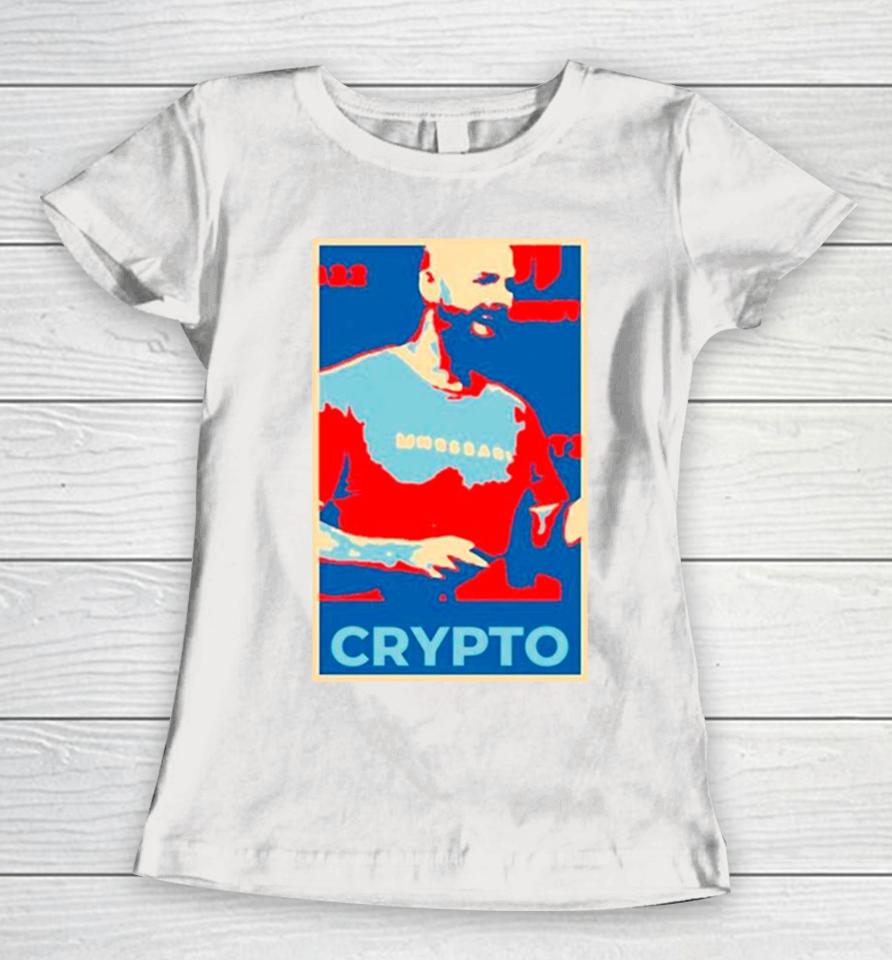 Senator Warren Ryan Selkis Crypto Women T-Shirt