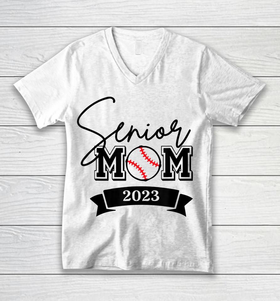 Senior 2023 Proud Mom Of A 2023 Graduate Unisex V-Neck T-Shirt