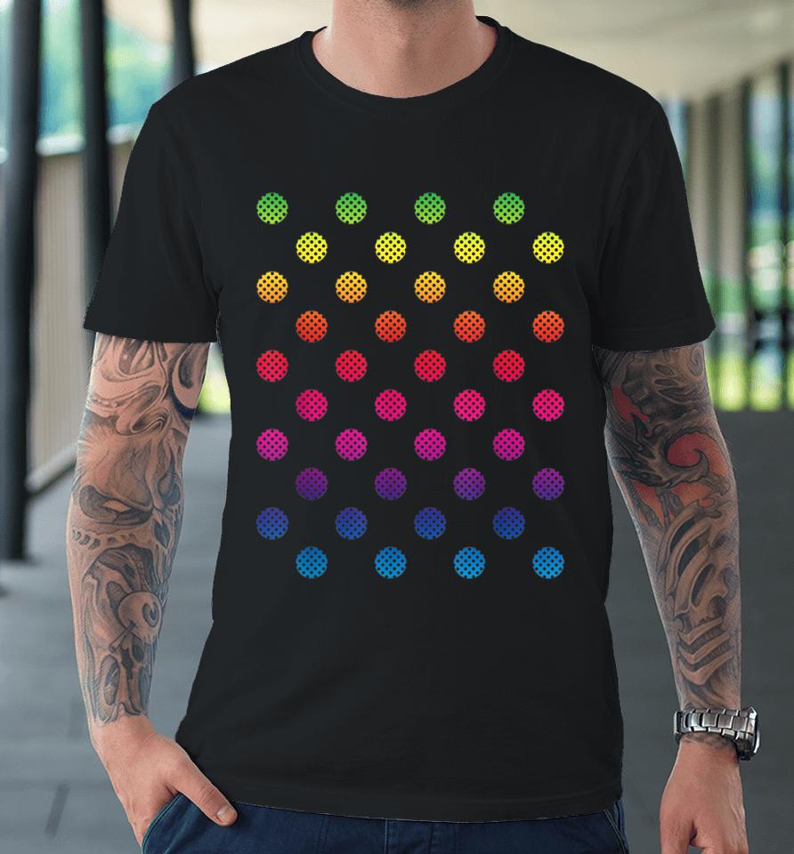 September 15Th Dot Day Multicolor Rainbow Polka Dot Premium T-Shirt