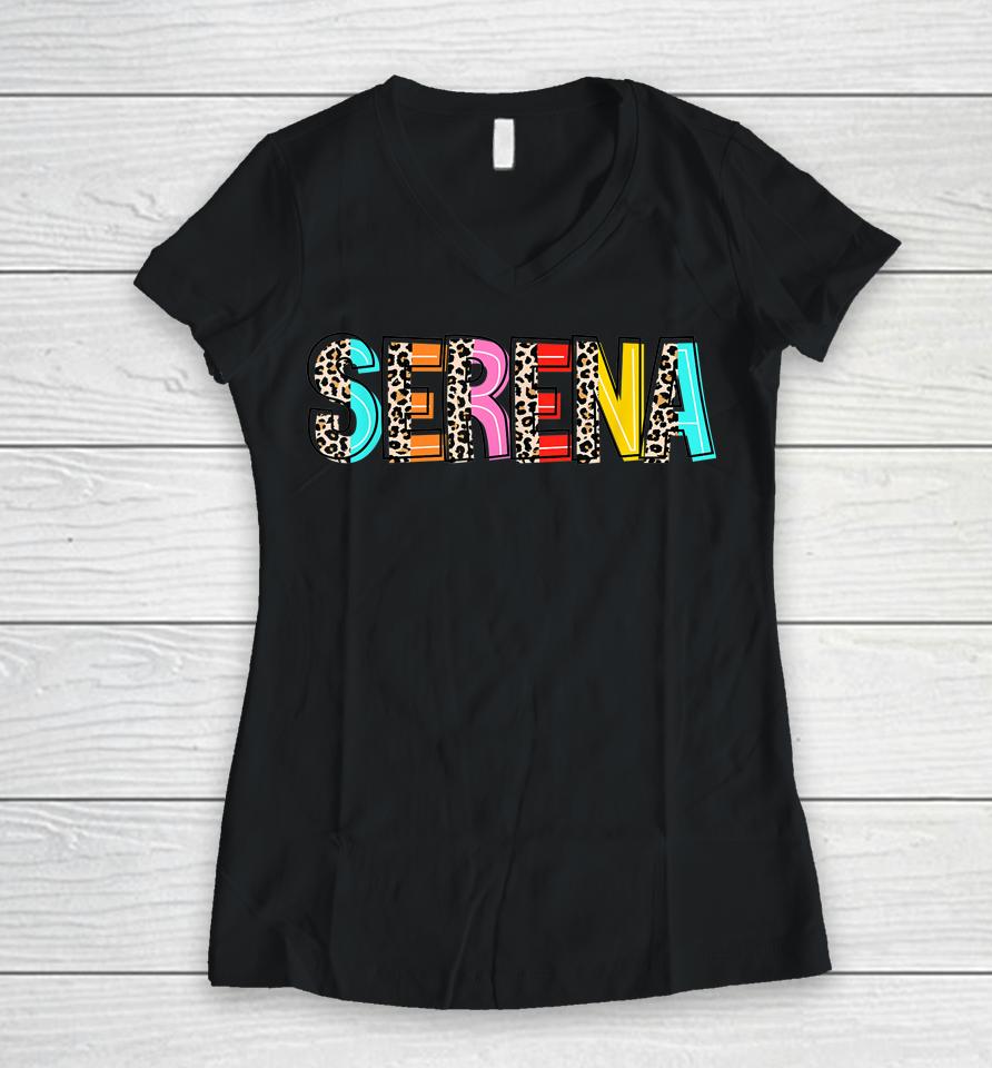 Serena Women V-Neck T-Shirt
