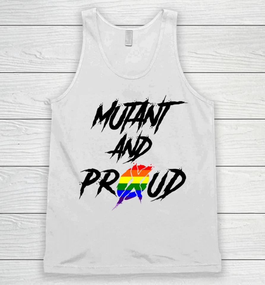Sergetowers80 Store Mutant And Proud Unisex Tank Top