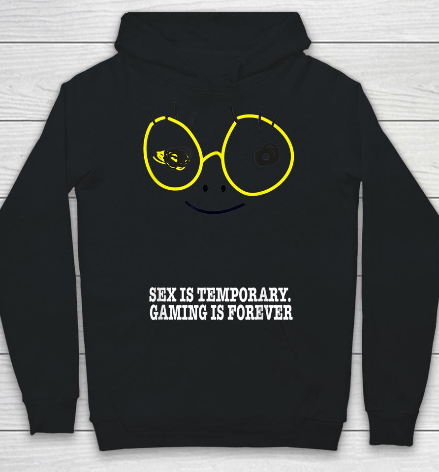 Sex Is Temporary Gaming Is Forever Hoodie