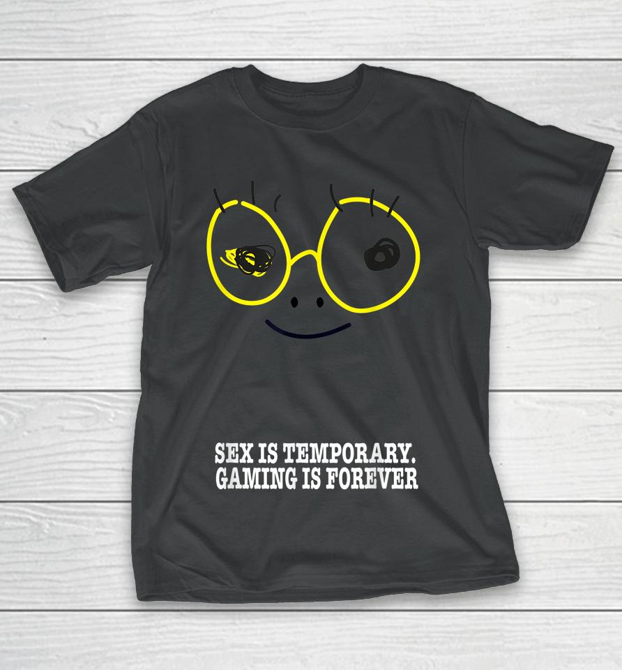 Sex Is Temporary Gaming Is Forever T-Shirt