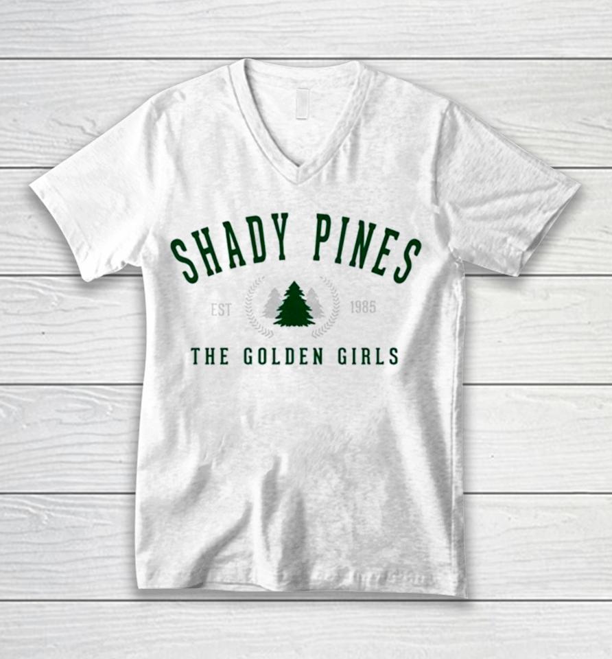Shady Pines The Golden Girls Classic Unisex V-Neck T-Shirt