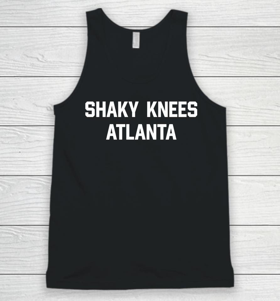 Shaky Laundry Merch Shaky Knees Atlanta Unisex Tank Top