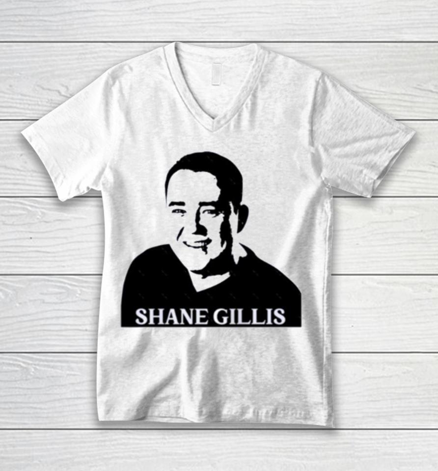 Shane Gillis Black And White Unisex V-Neck T-Shirt