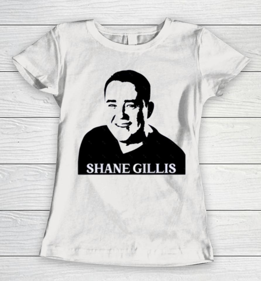 Shane Gillis Black And White Women T-Shirt