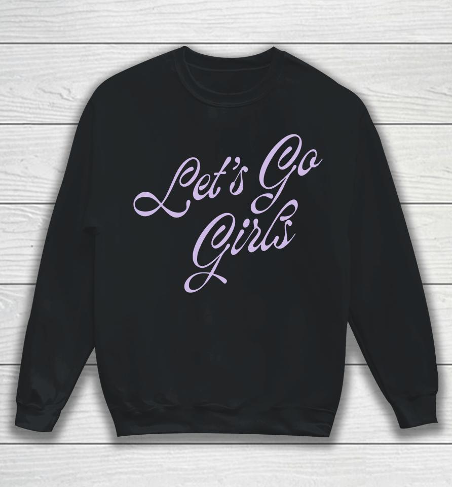 Shania Twain Merch Let's Go Girls Script Sweatshirt