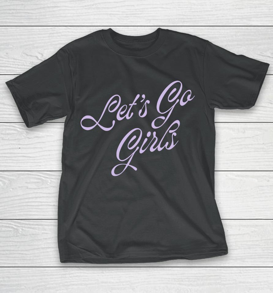 Shania Twain Merch Let's Go Girls Script T-Shirt