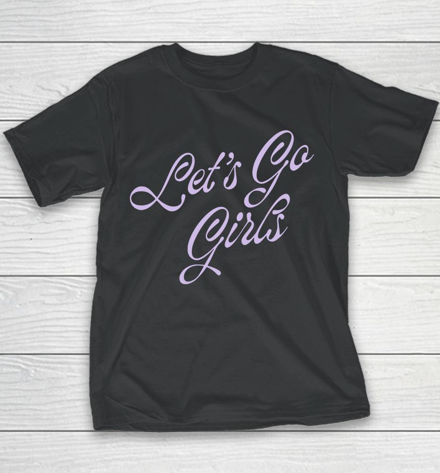 Shania Twain Merch Let's Go Girls Script Youth T-Shirt