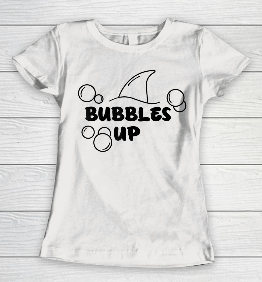 Shark Bubbles Up Women T-Shirt