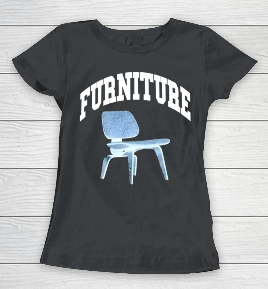 Shayne Wearing The Furniture Women T-Shirt