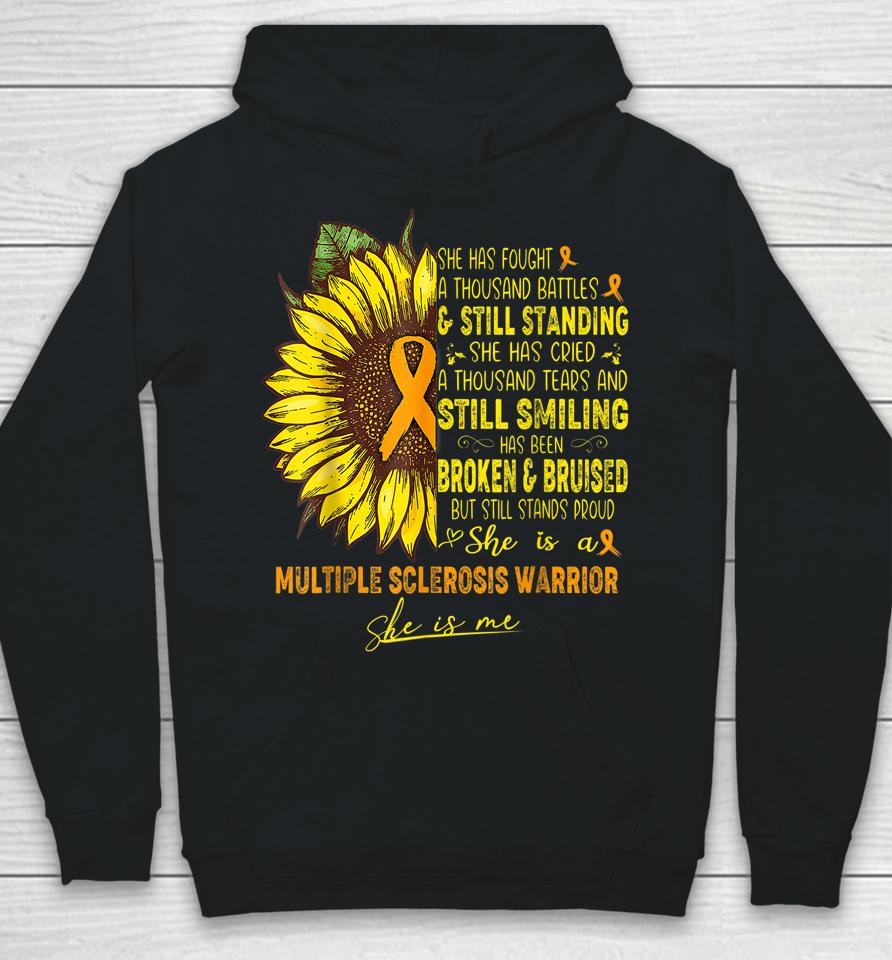 She Has Fought A Thousand Battles And Still Standing She Cry Hoodie