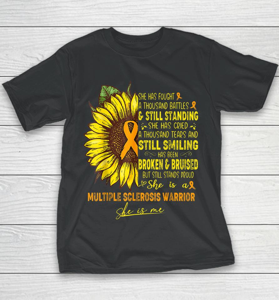 She Has Fought A Thousand Battles And Still Standing She Cry Youth T-Shirt