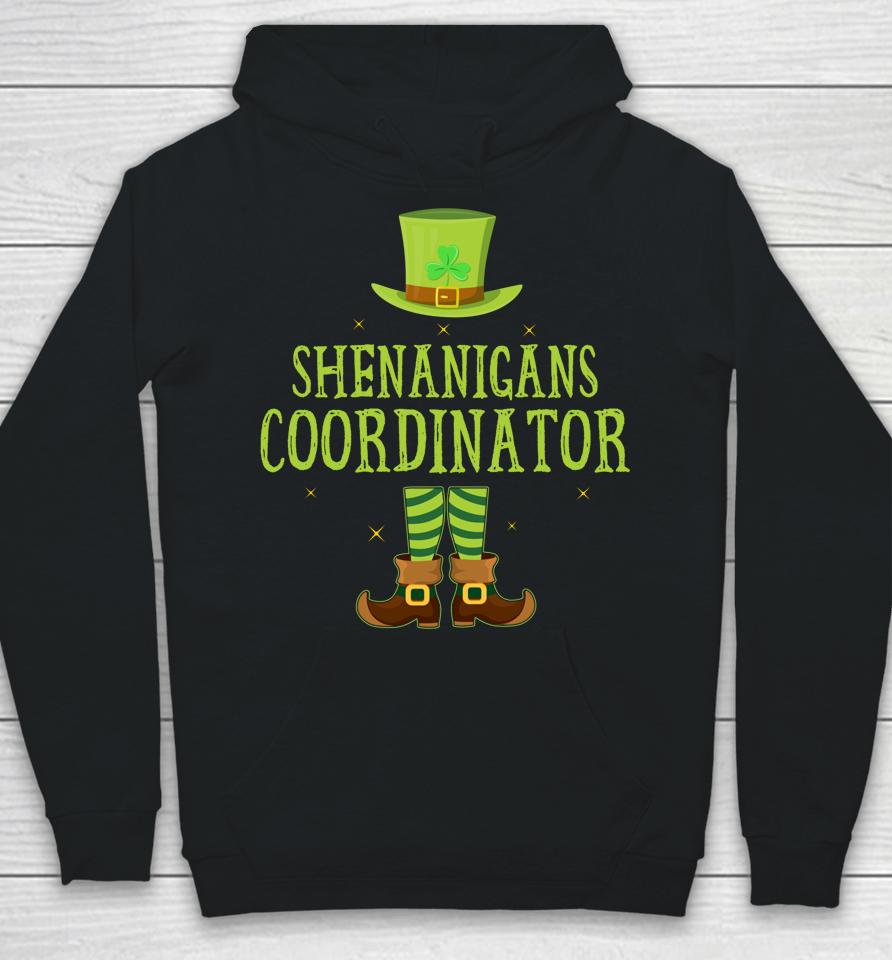 Shenanigans Coordinator Teacher Matching St Patrick's Day Hoodie
