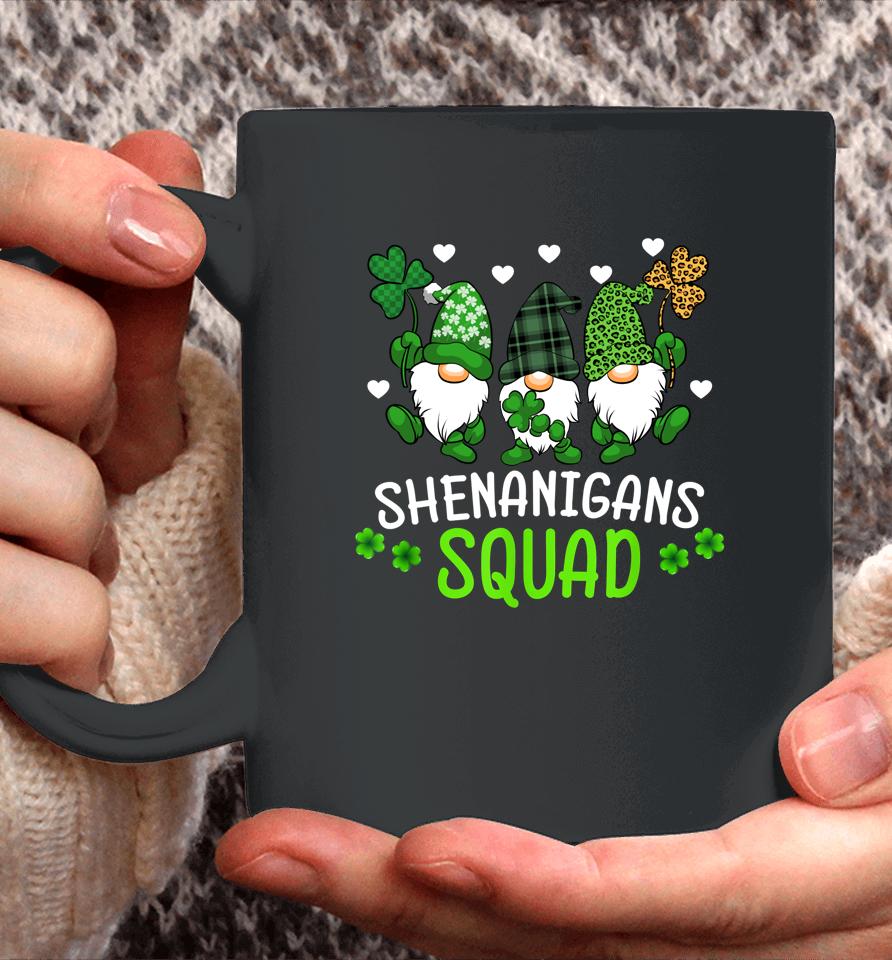 Shenanigans Squad Gnomes St Patrick's Day Coffee Mug