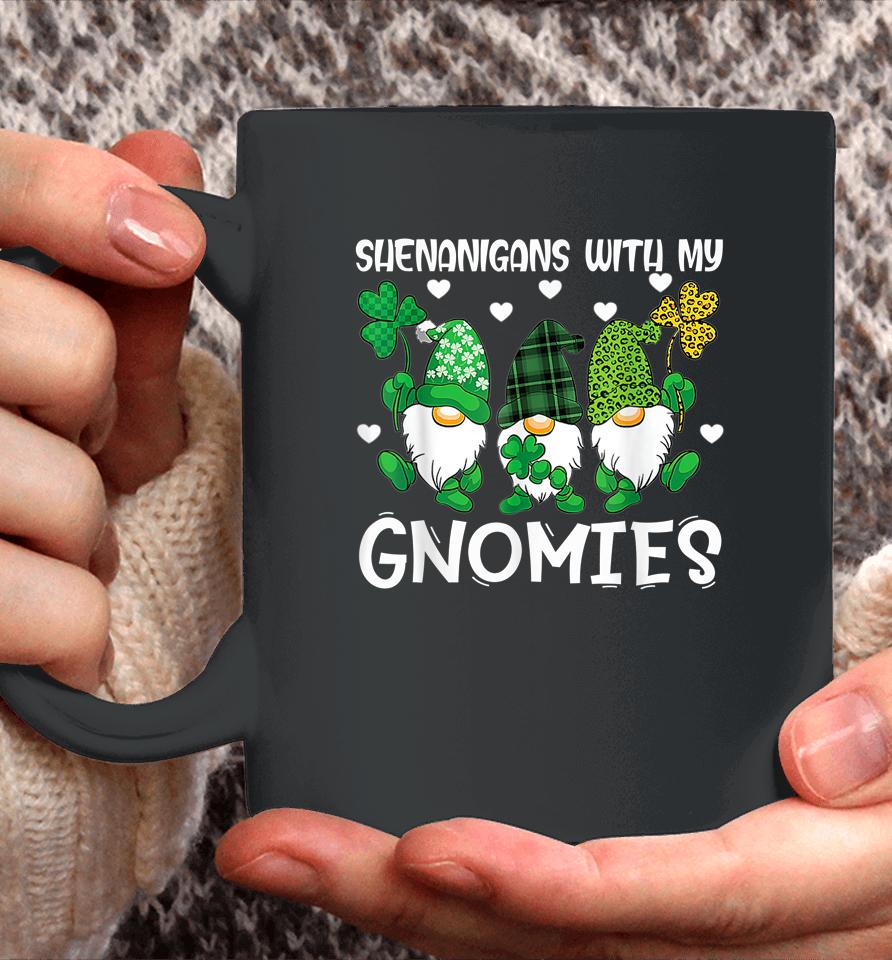 Shenanigans With My Gnomies Happy St Patricks Day Gnome Coffee Mug