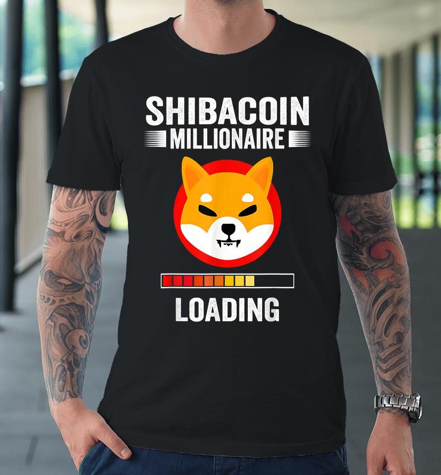 Shiba Coin The Millionaire Loading Premium T-Shirt