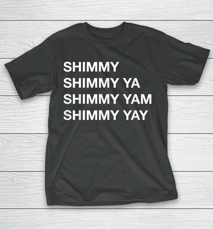 Shimmy Shimmy Hiphop Oldschool Rap Tee 90S Music T-Shirt