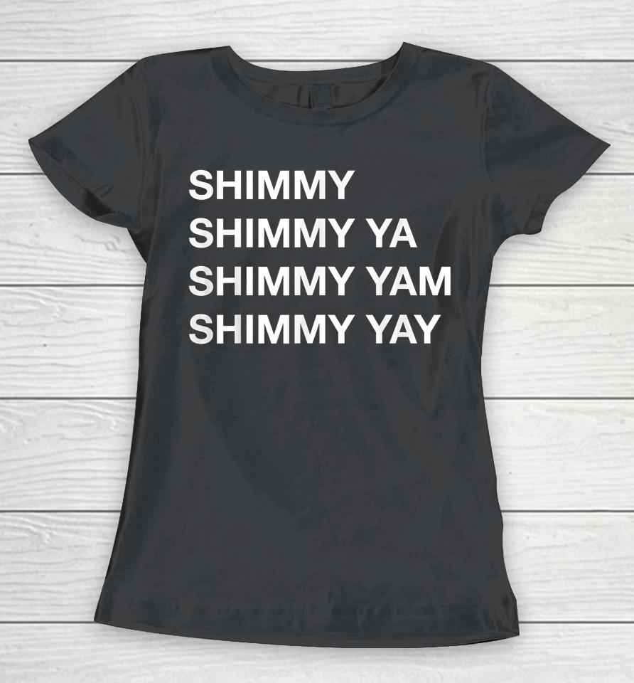 Shimmy Shimmy Hiphop Oldschool Rap Tee 90S Music Women T-Shirt