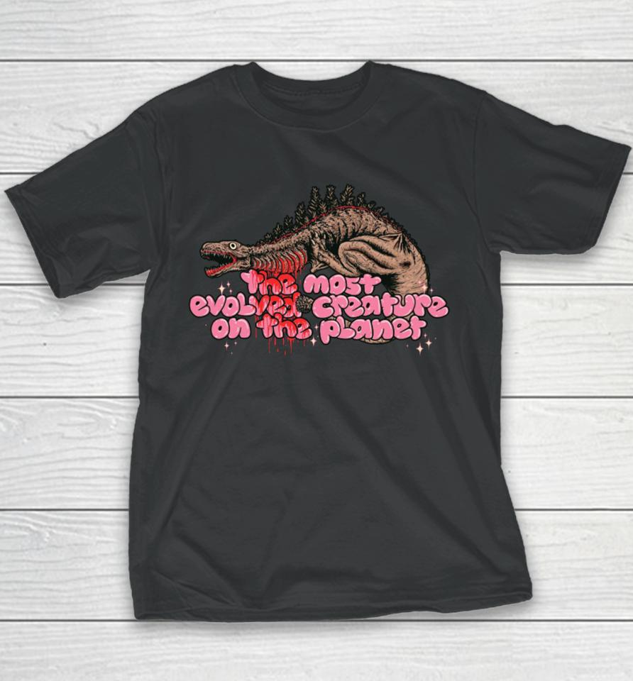 Shin Godzilla The Most Evolved Creature On The Planet Youth T-Shirt