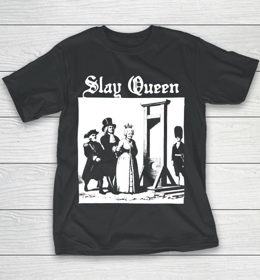 Shirts That Go Hard Slay Queen Elizabeth Ii Youth T-Shirt
