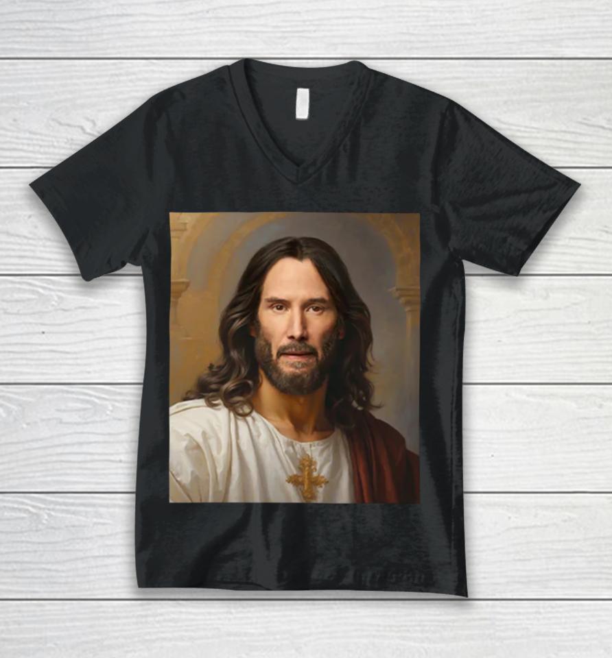 Shithead Steve Keanu Christ Unisex V-Neck T-Shirt