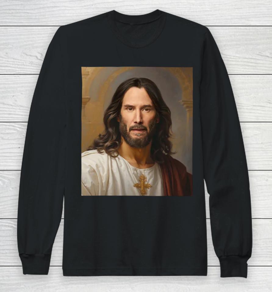 Shithead Steve Keanu Reeves Christ Long Sleeve T-Shirt