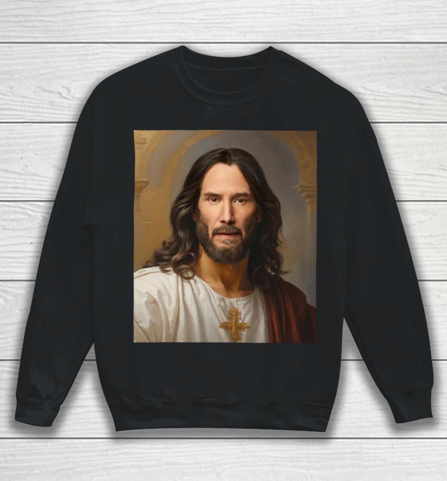 Shithead Steve Keanu Reeves Christ Sweatshirt