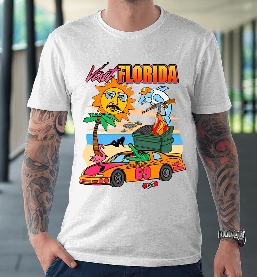 Shithead Steve Merch Visit Florida Premium T-Shirt