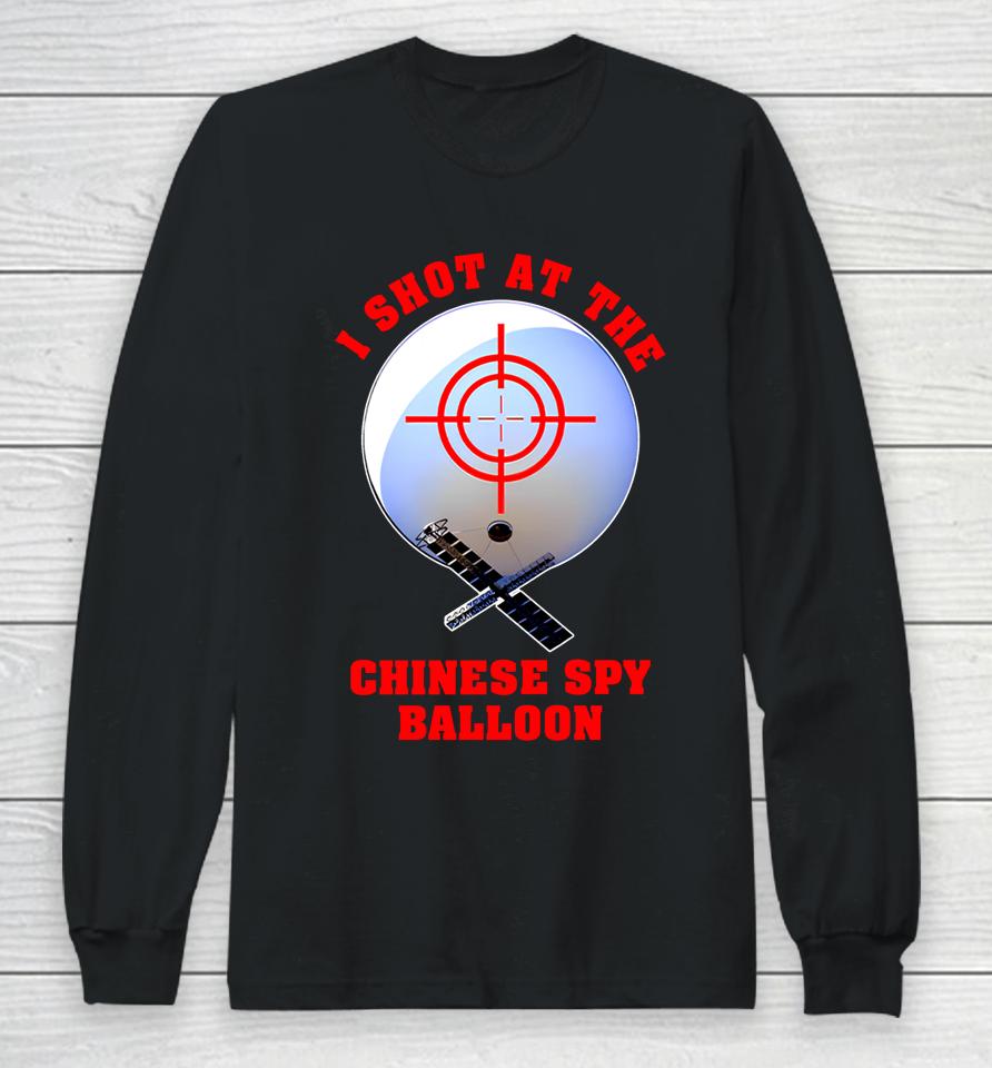 Shitheadsteve Chinese Spy Balloon Long Sleeve T-Shirt
