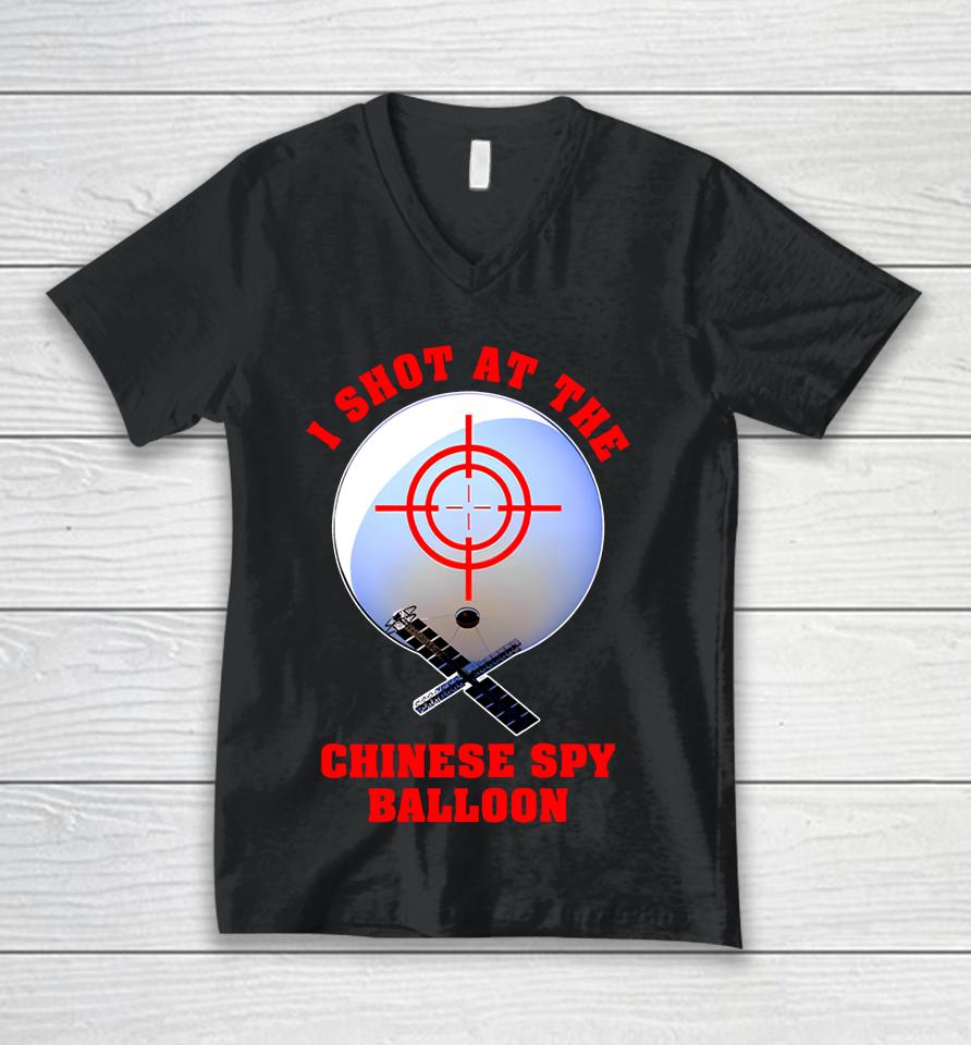 Shitheadsteve Chinese Spy Balloon Unisex V-Neck T-Shirt