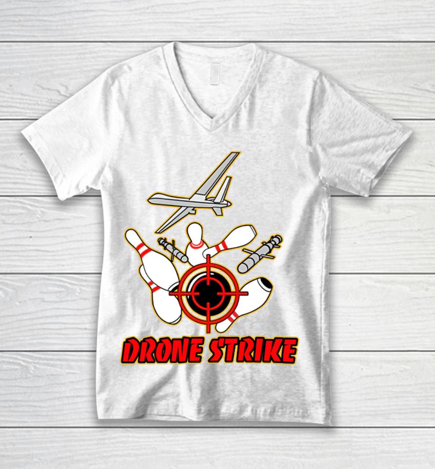 Shitheadsteve Merch Drone Strike Unisex V-Neck T-Shirt
