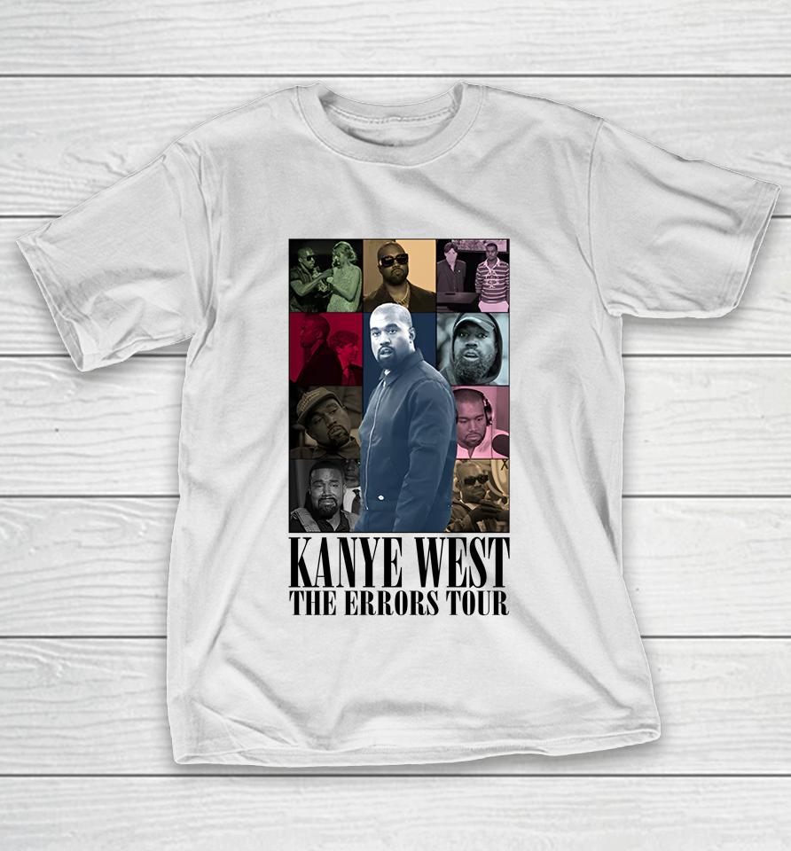 Shitheadsteve Merch Kanye West The Errors Tour T-Shirt