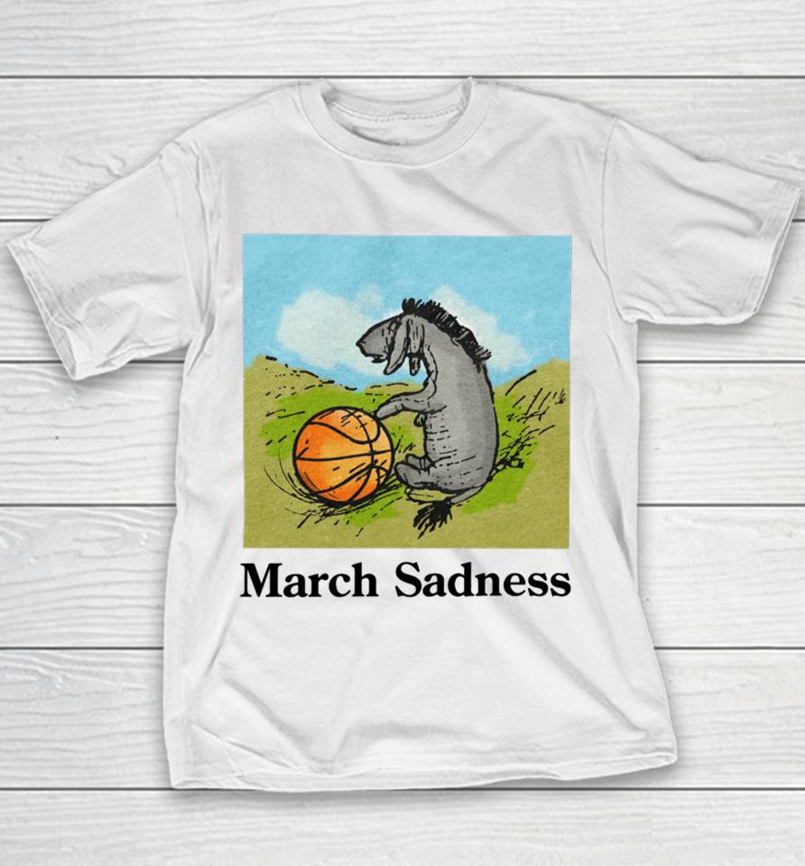 Shitheadsteve Merch March Sadness Youth T-Shirt