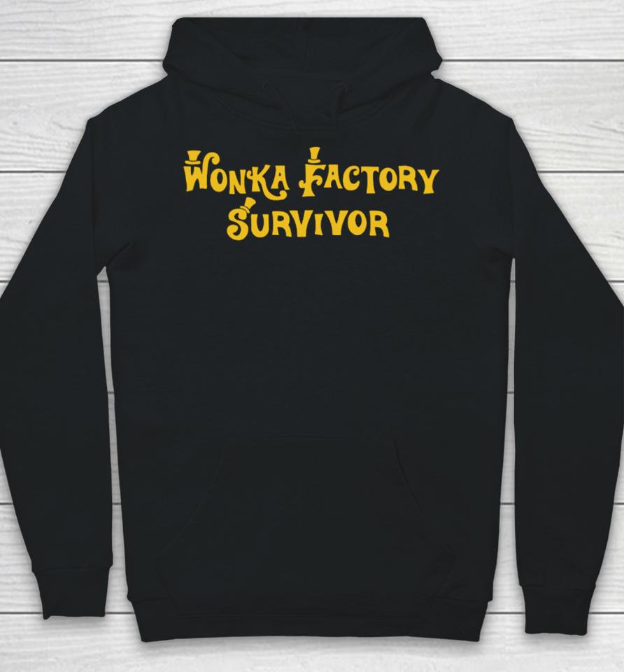 Shitheadsteve Merch Wonka Factory Survivor Hoodie