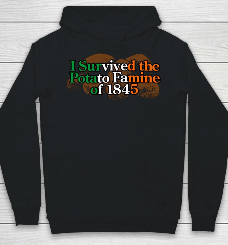 Shitheadsteve Shop I Survived The Potato Famine Of 1845 Hoodie